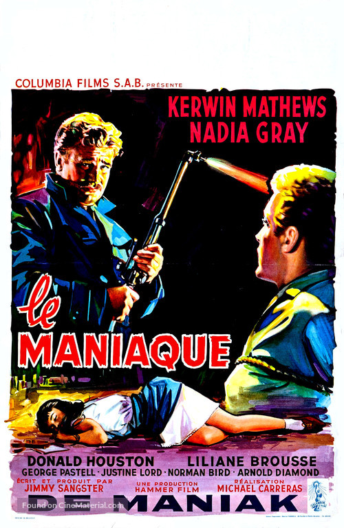 Maniac - Belgian Movie Poster