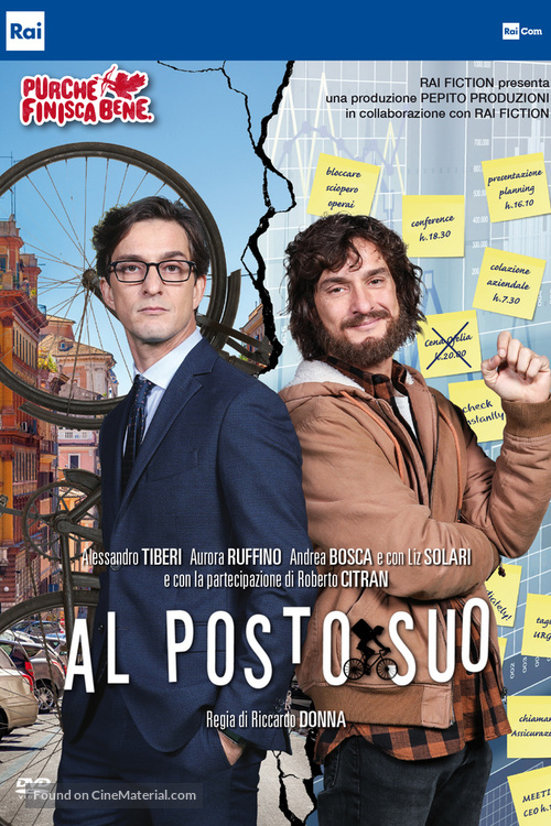 Al posto suo - Italian DVD movie cover