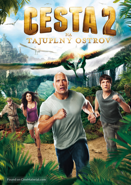 Journey 2: The Mysterious Island - Czech DVD movie cover