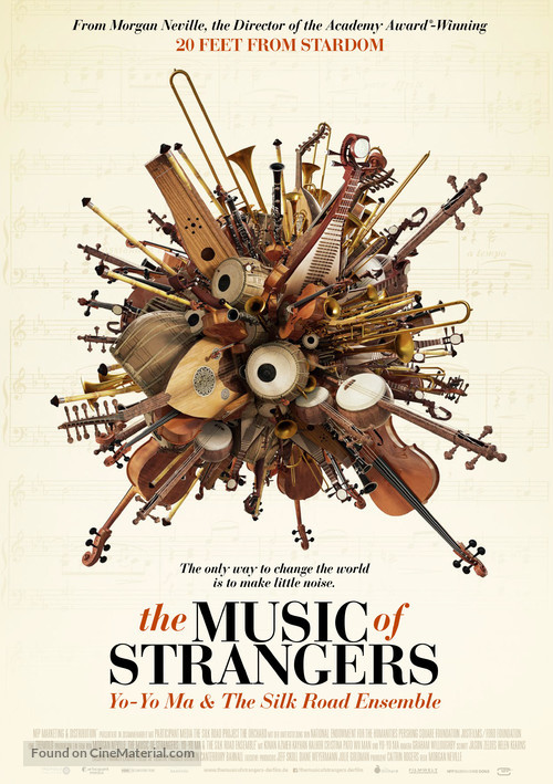 The Music of Strangers - German Movie Poster