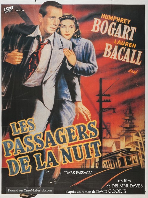 Dark Passage - French Re-release movie poster