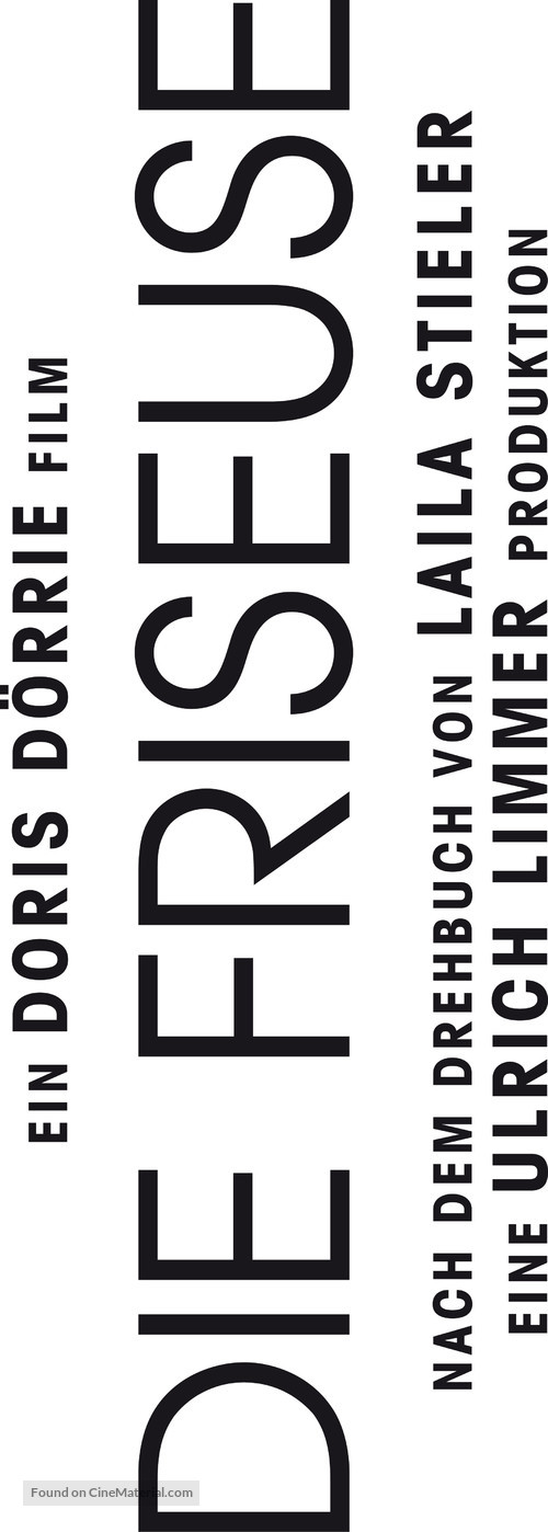 Die Friseuse - German Logo