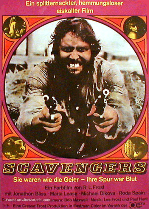 The Scavengers - German Movie Poster