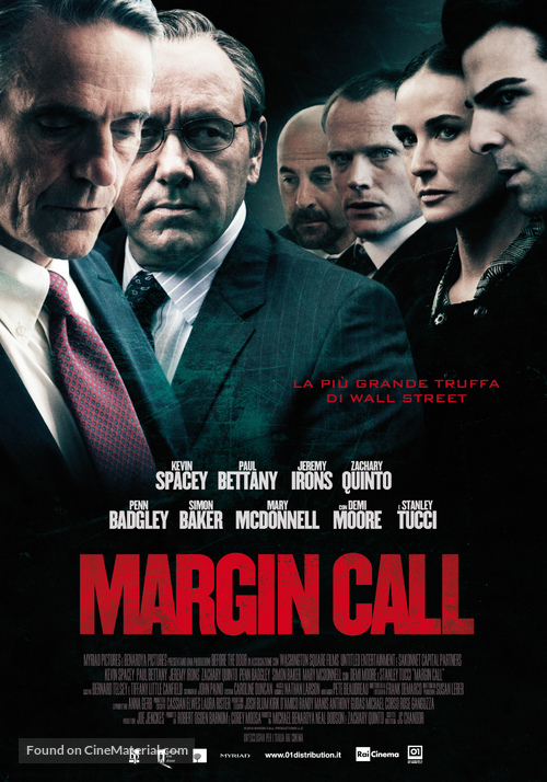 Margin Call - Italian Movie Poster