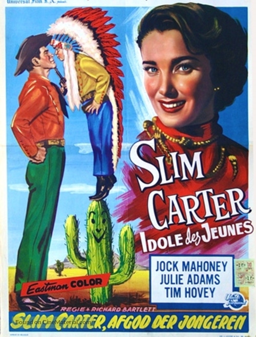 Slim Carter - Belgian Movie Poster