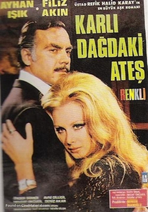 Karli dagdaki ates - Turkish Movie Poster