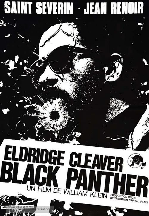 Eldridge Cleaver - French Movie Poster