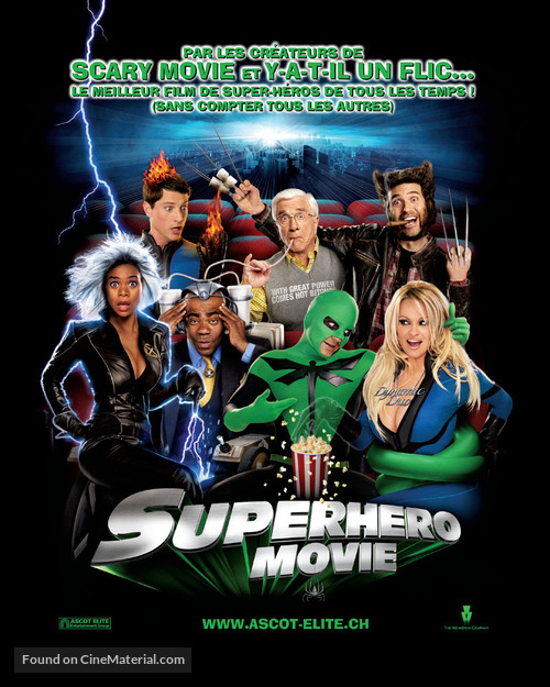 Superhero Movie - Swiss Movie Poster