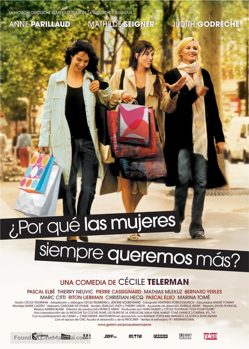 Tout pour plaire - Spanish Movie Poster