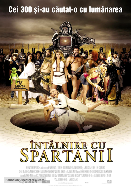 Meet the Spartans - Romanian Movie Poster