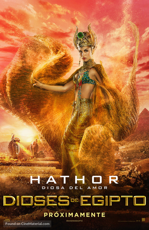 Gods of Egypt - Spanish Movie Poster