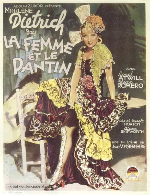 The Devil Is a Woman - Belgian Movie Poster