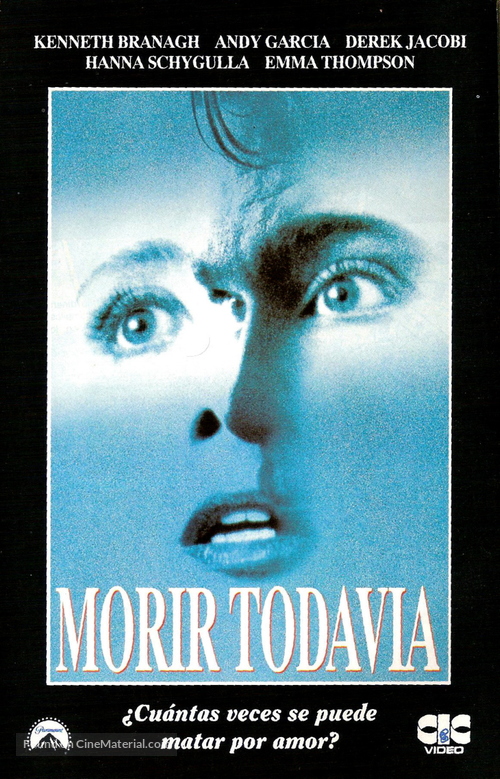 Dead Again - Spanish VHS movie cover