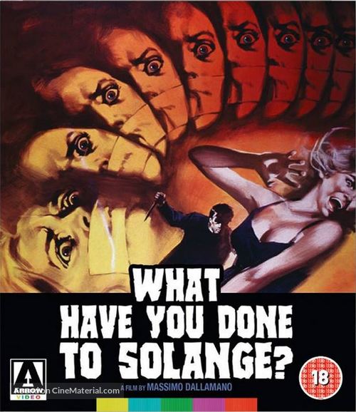 Cosa avete fatto a Solange? - British Blu-Ray movie cover