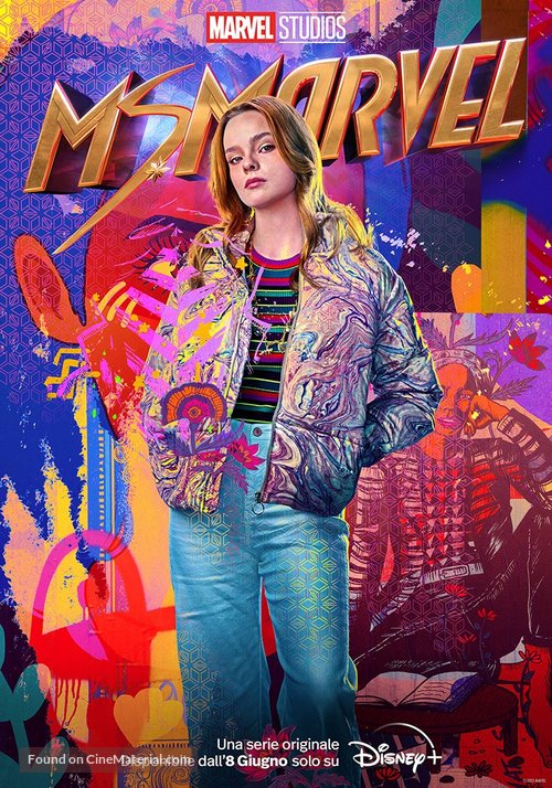 &quot;Ms. Marvel&quot; - Italian Movie Poster