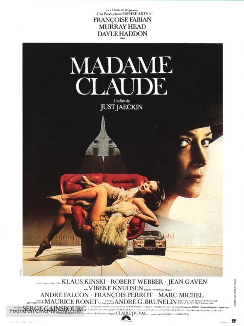 Madame Claude - French Movie Poster
