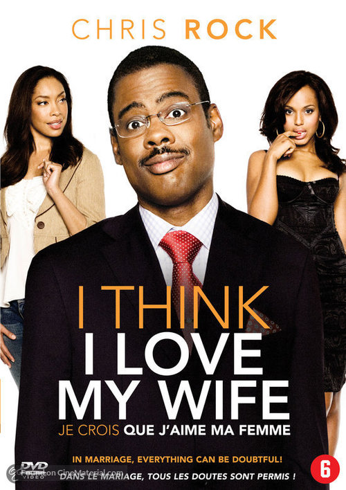 I Think I Love My Wife - Dutch DVD movie cover