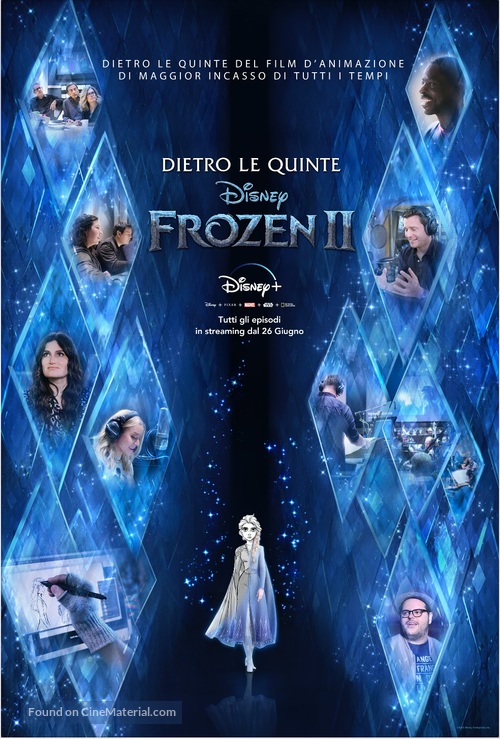 &quot;Into the Unknown: Making Frozen 2&quot; - Italian Movie Poster