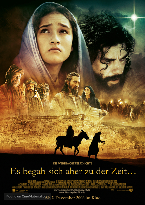 The Nativity Story - German Movie Poster