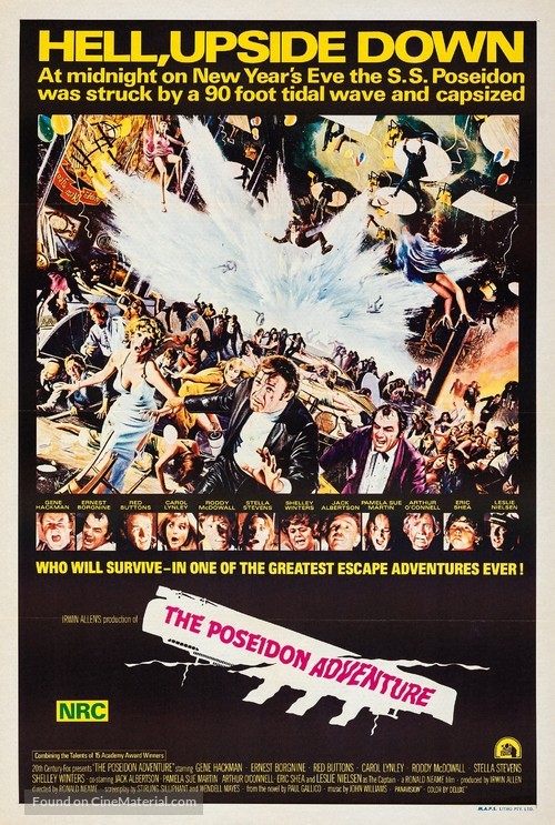 The Poseidon Adventure - Australian Movie Poster