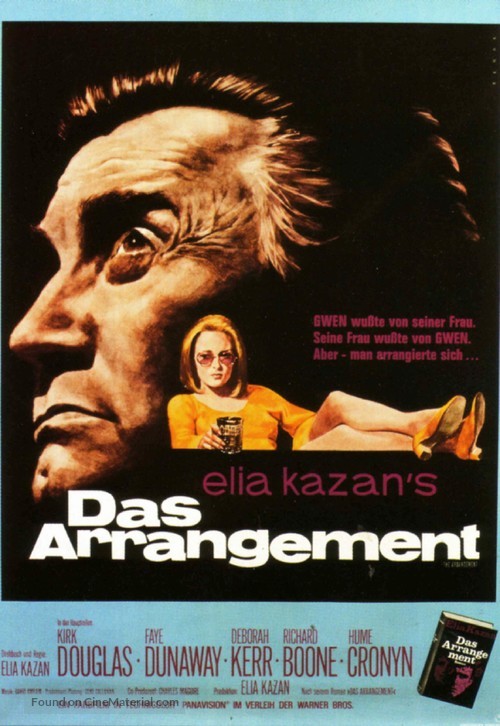 The Arrangement - German Movie Poster