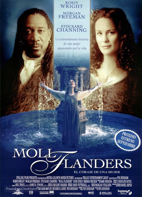 Moll Flanders - Spanish Movie Poster