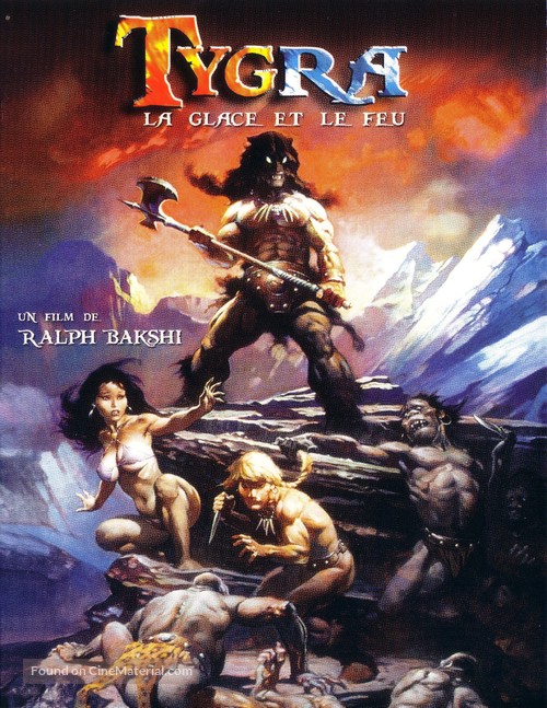 Fire and Ice - French DVD movie cover