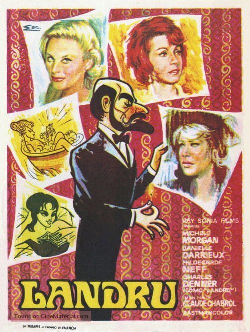 Landru - Spanish Movie Poster