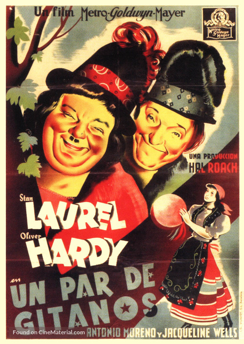 The Bohemian Girl - Spanish Movie Poster