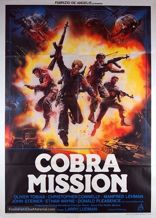 Cobra Mission - Italian Movie Poster