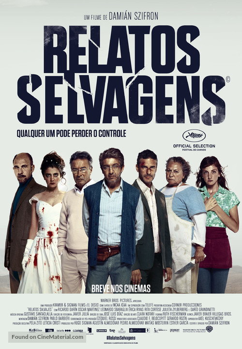 Relatos salvajes - Brazilian Movie Poster