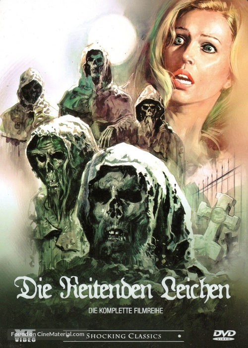 La noche del terror ciego - Austrian DVD movie cover