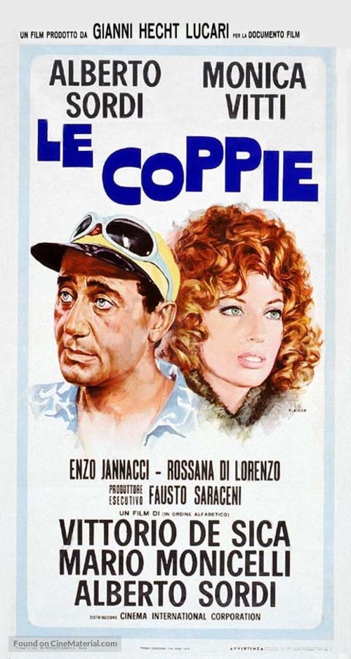 Le coppie - Italian Movie Poster