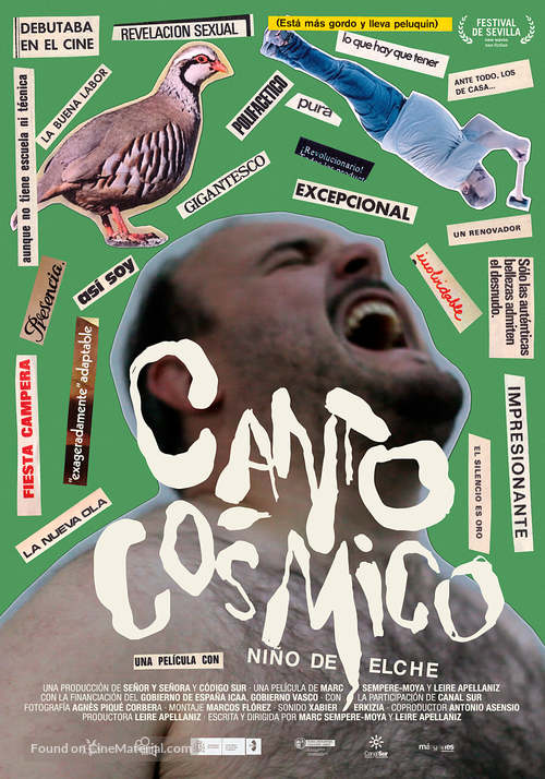 Canto c&oacute;smico. Ni&ntilde;o de Elche - Spanish Movie Poster