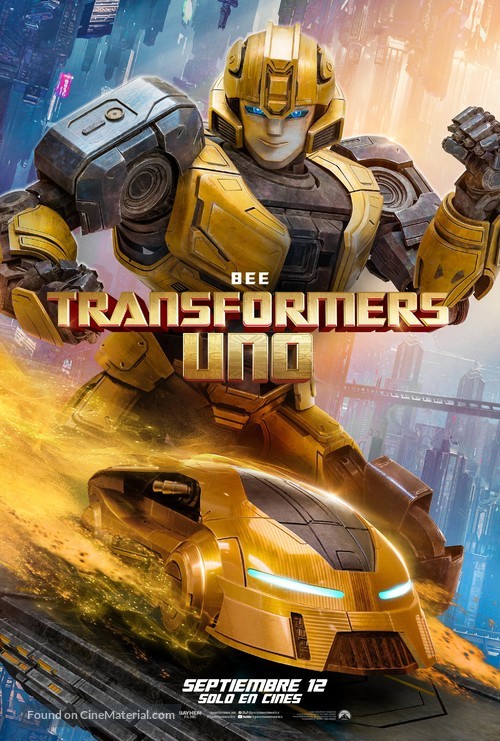 Transformers One - Mexican Movie Poster