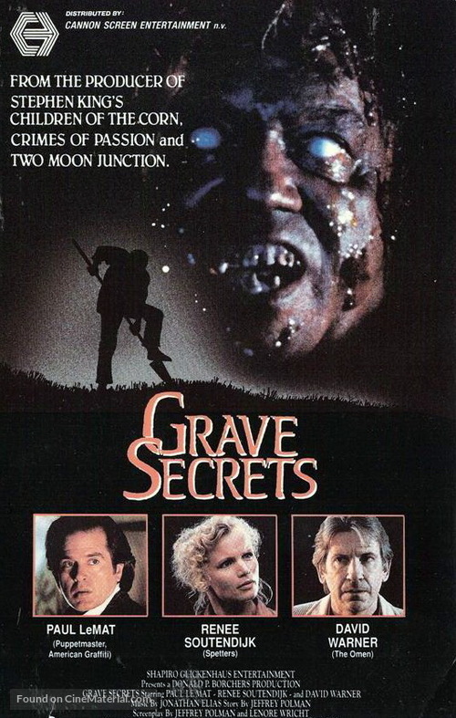 Grave Secrets - Dutch Movie Cover