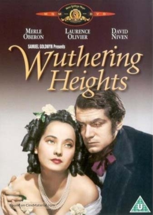 Wuthering Heights - British DVD movie cover