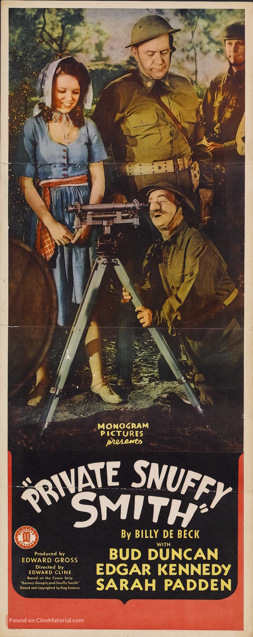 Private Snuffy Smith - Movie Poster