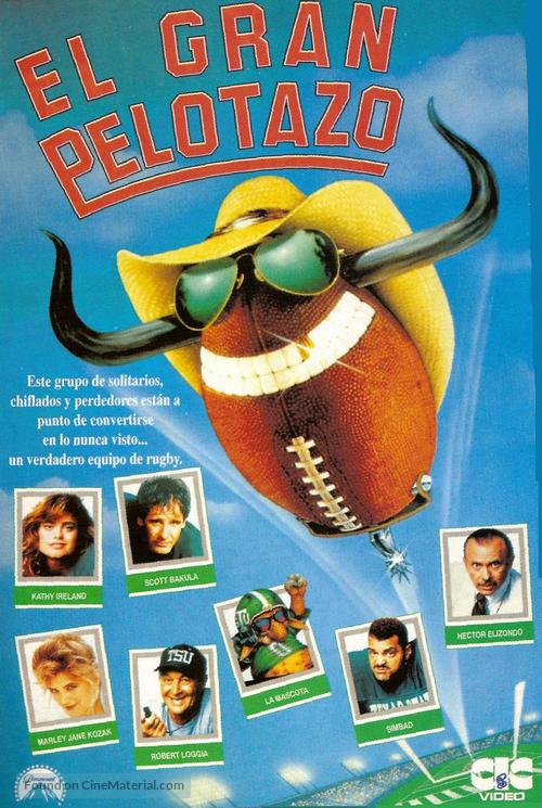 Necessary Roughness - Spanish DVD movie cover