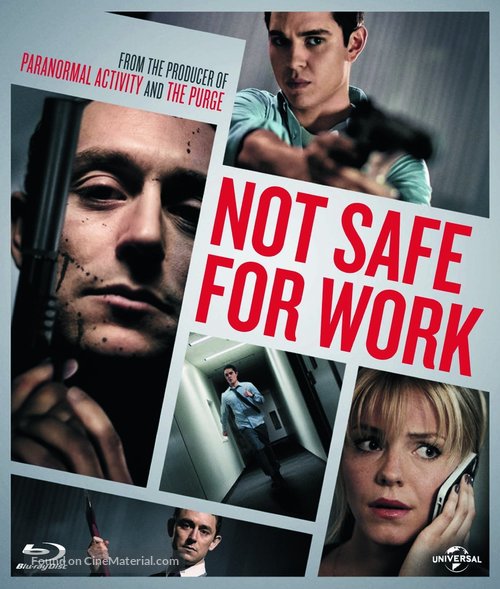 Not Safe for Work - Blu-Ray movie cover