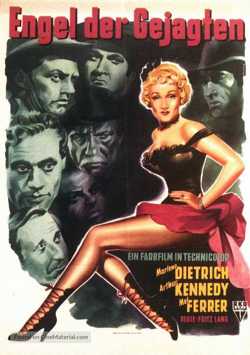 Rancho Notorious - German Movie Poster