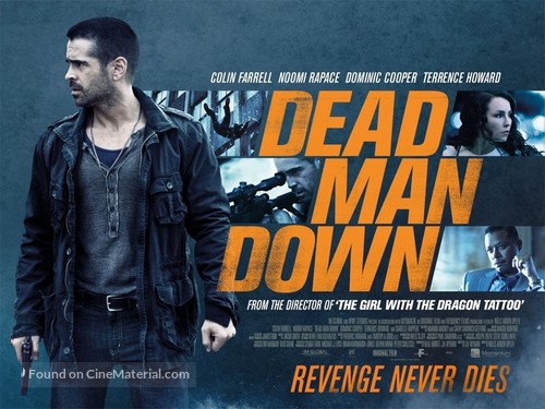 Dead Man Down - British Movie Poster