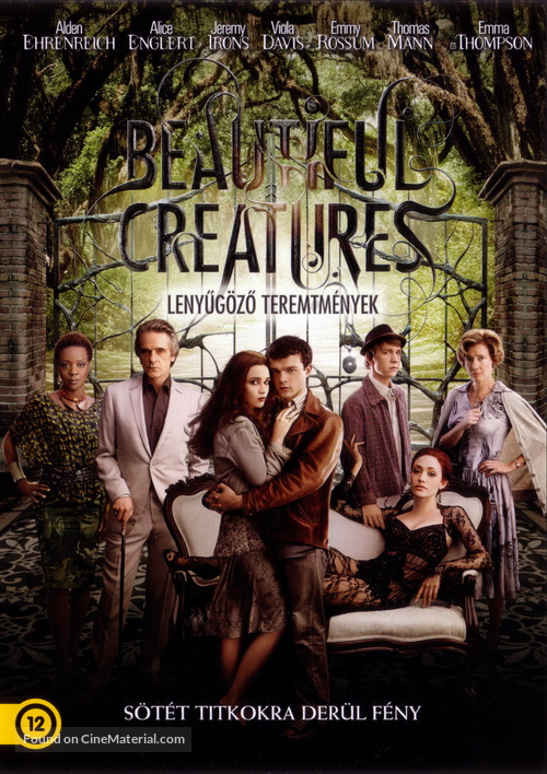 Beautiful Creatures - Hungarian DVD movie cover