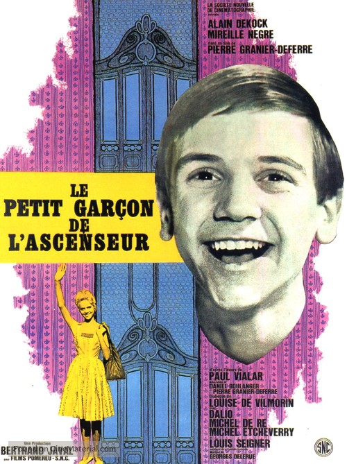 Le petit gar&ccedil;on de l&#039;ascenseur - French Movie Poster