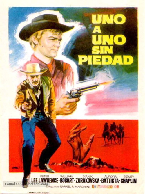 Uno a uno sin piedad - Spanish Movie Poster