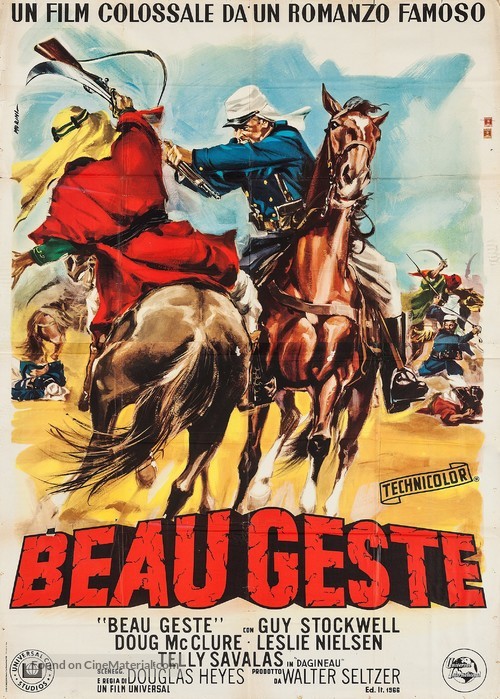 Beau Geste - Italian Movie Poster