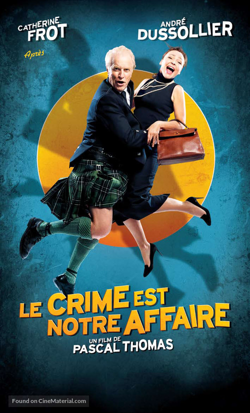 Le crime est notre affaire - French Movie Poster