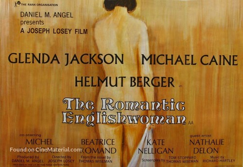 The Romantic Englishwoman - British Movie Poster