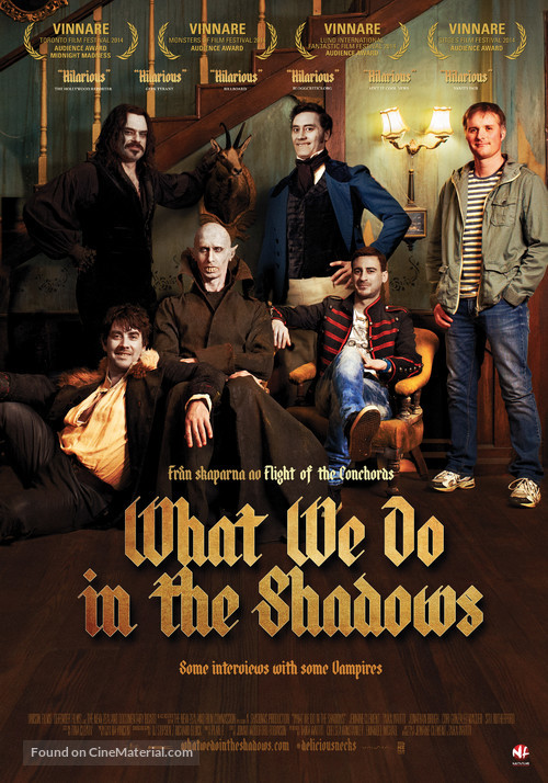 What We Do in the Shadows - Swedish Movie Poster