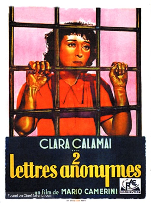 Due lettere anonime - French Movie Poster